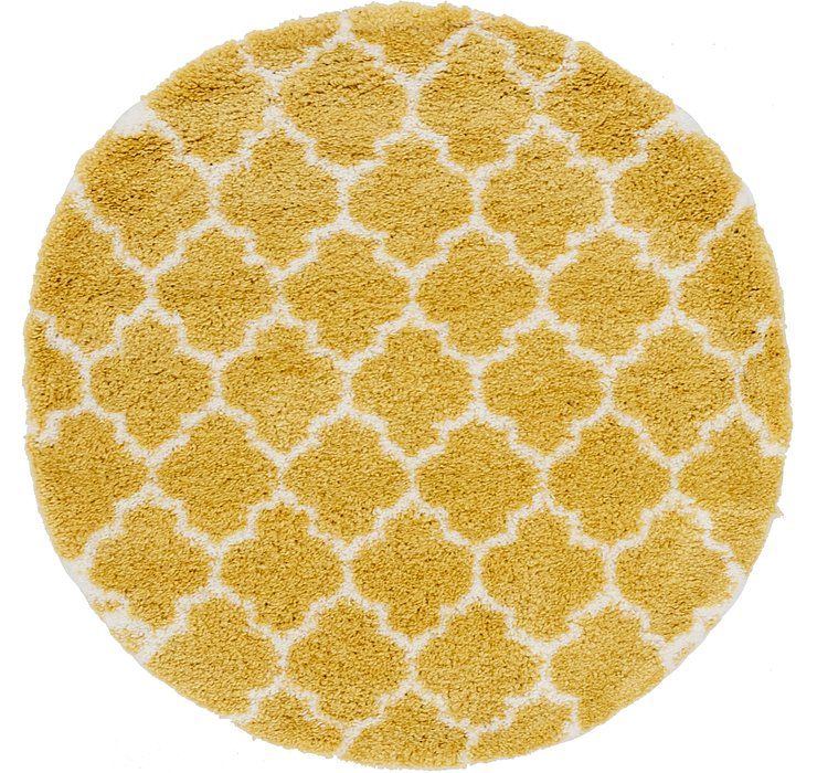 5' x 5' Marrakesh Shag Round Rug