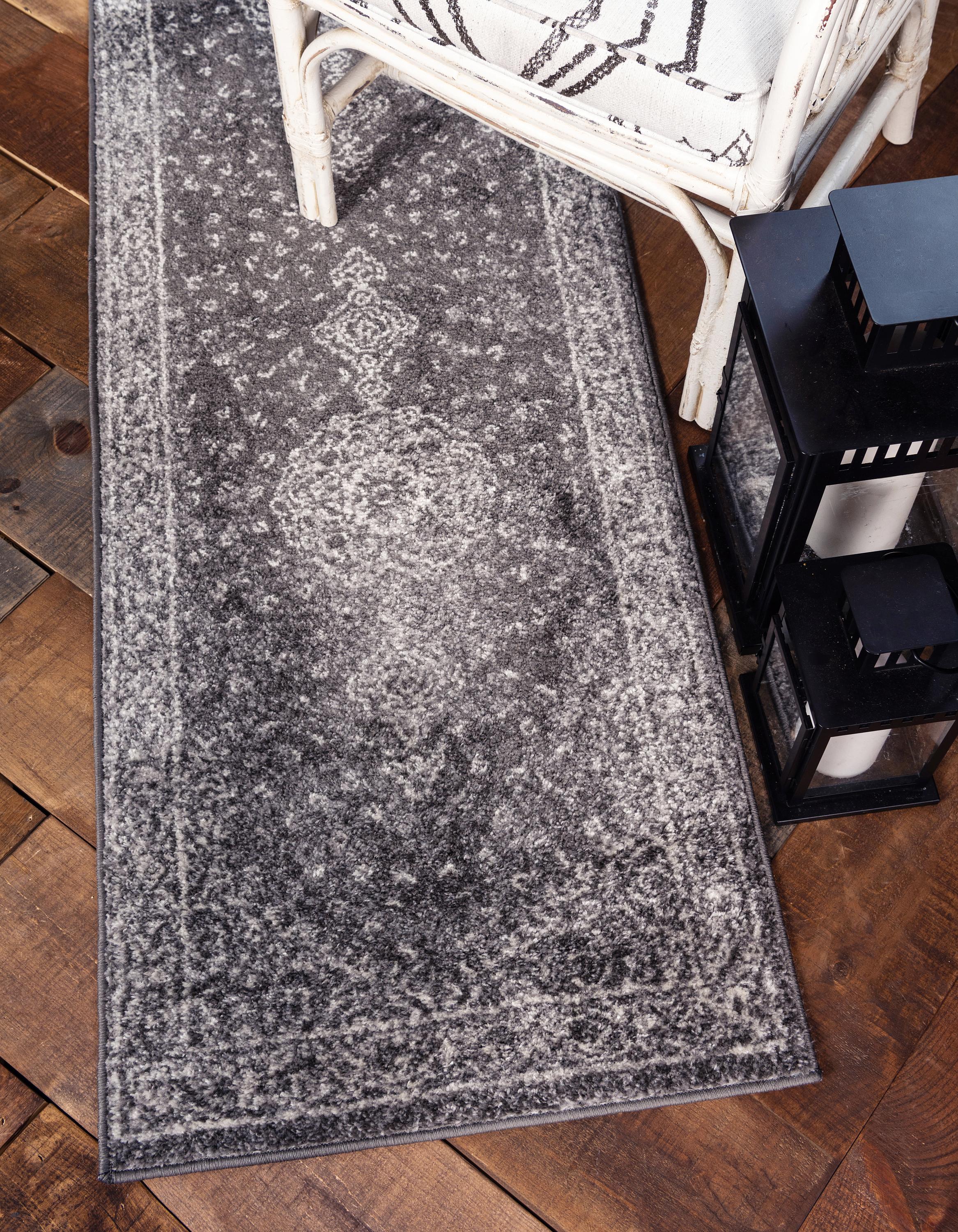 Dark Gray 2 X 13 Bexley Runner Rug Area Rugs Handknotted Main 2 X 13 Bexley Runner Rug Photo