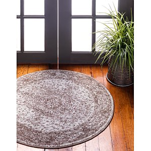 Unique Loom 8' x 8' Bromley Round Rug