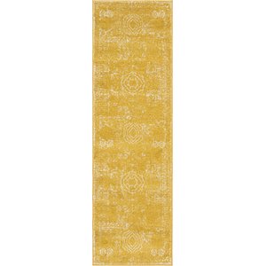 Unique Loom 2' x 6' 7 Bexley Runner Rug