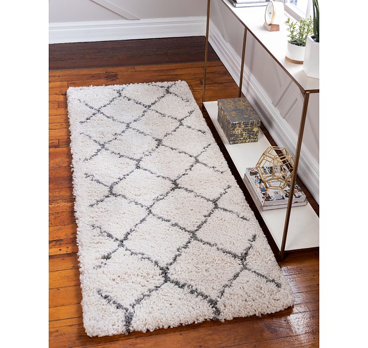 2' 7 x 6' Marrakesh Shag Runner Rug