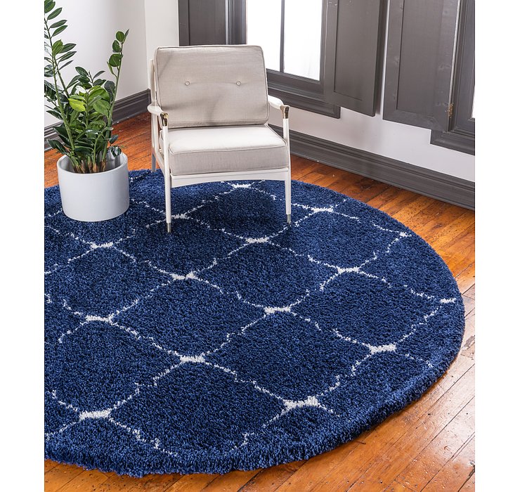 5' x 5' Marrakesh Shag Round Rug