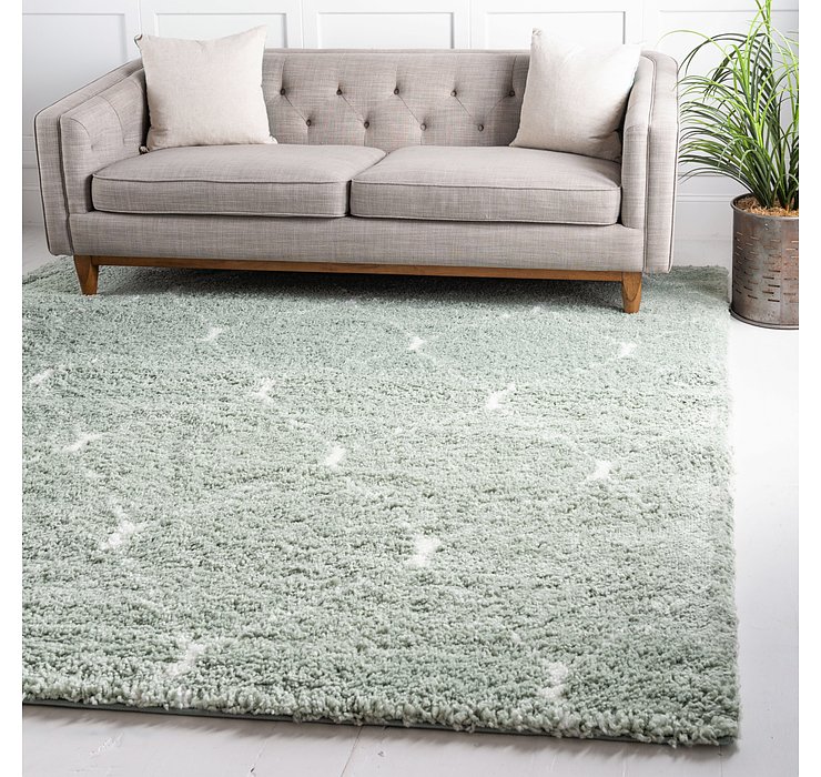 8' x 8' Morroccan Shag Square Rug