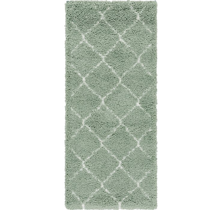2' 7 x 6' Marrakesh Shag Runner Rug