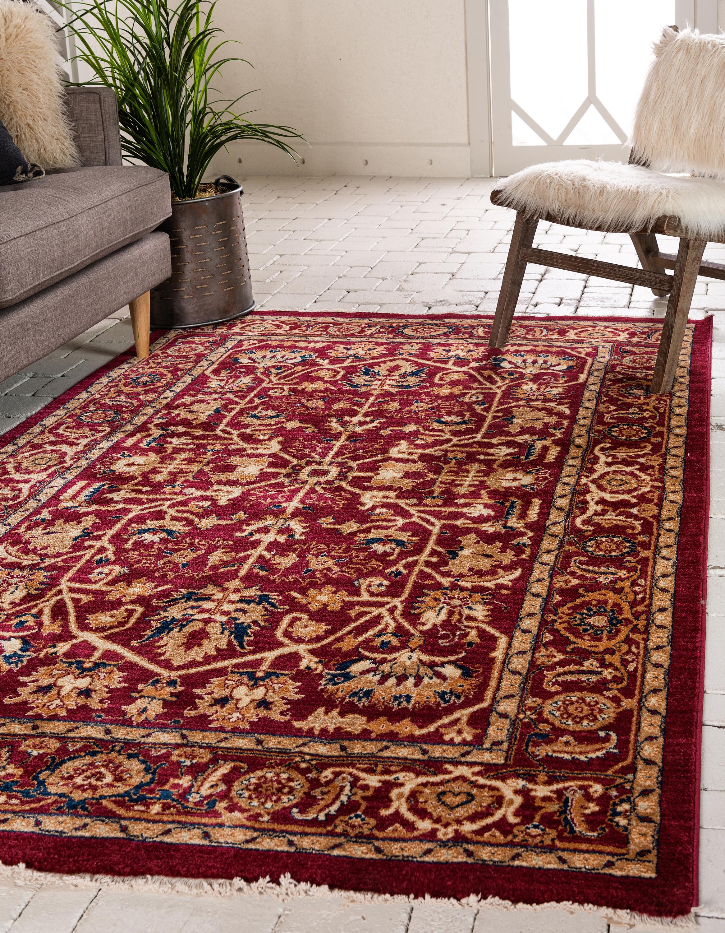 Burgundy 9 X 12 Charlestown Rug Rugs
