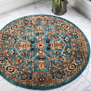 Unique Loom 4' 5 x 4' 5 Graham Round Rug