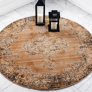 Unique Loom 4' 5 x 4' 5 Graham Round Rug