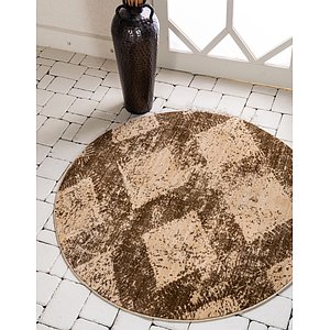 Unique Loom 8' x 8' Graham Round Rug