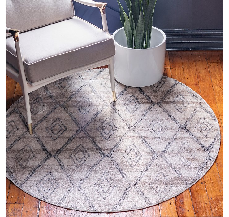 4' 7 x 4' 7 Atlas Round Rug