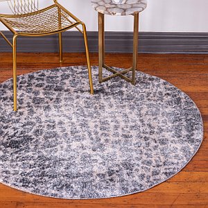 Unique Loom 4' 7 x 4' 7 Atlas Round Rug