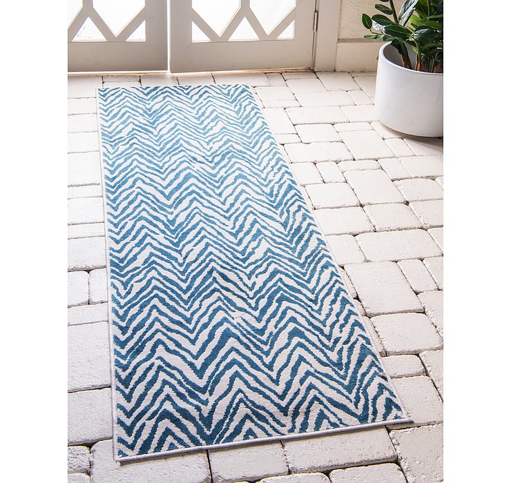 2' 2 x 8' Outdoor Oasis Runner Rug