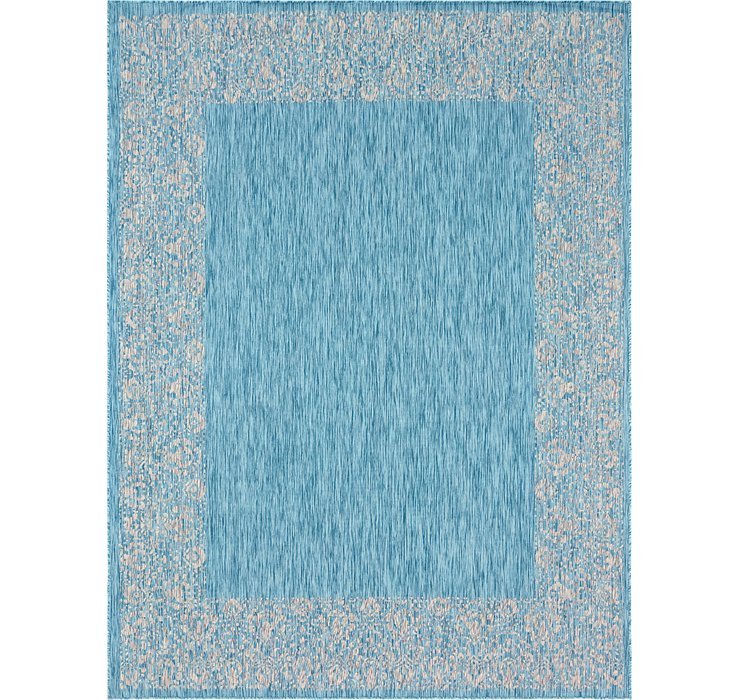 9' x 12' Outdoor Border Rug