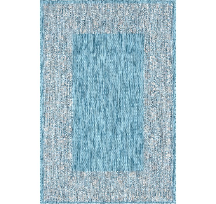4' x 6' Outdoor Border Rug