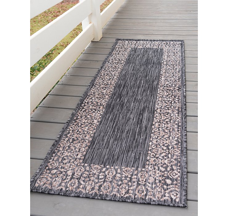 2' x 6' Outdoor Border Runner Rug