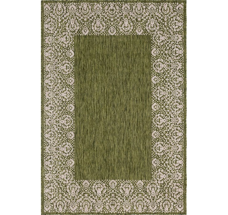 4' x 6' Outdoor Border Rug