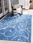5' x 8' Outdoor Botanical Rug thumbnail image 1