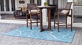 5' x 8' Outdoor Botanical Rug thumbnail
