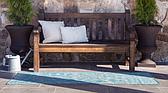 2' x 6' Outdoor Botanical Runner Rug thumbnail