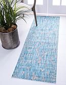 2' x 6' Outdoor Botanical Runner Rug thumbnail