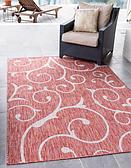 5' x 8' Outdoor Botanical Rug thumbnail