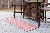2' x 6' Outdoor Botanical Runner Rug thumbnail