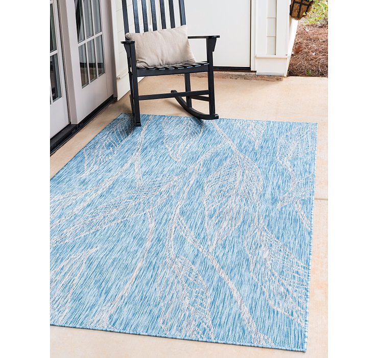 8' x 11' 4 Outdoor Botanical Rug