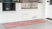 60cm x 183cm Outdoor Botanical Runner Rug thumbnail image 2