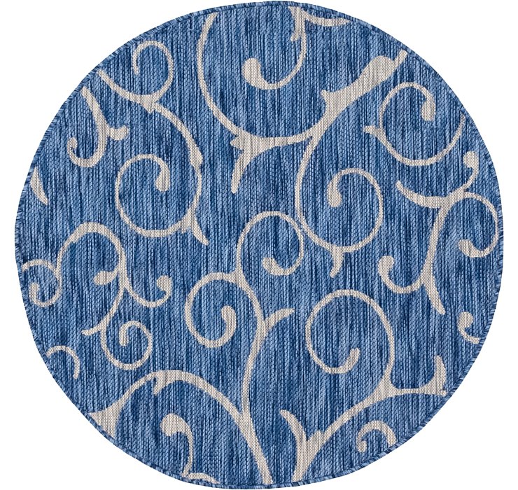 4' x 4' Outdoor Botanical Round...