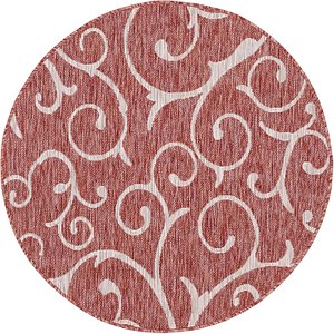 4' x 4' Outdoor Botanical Round...