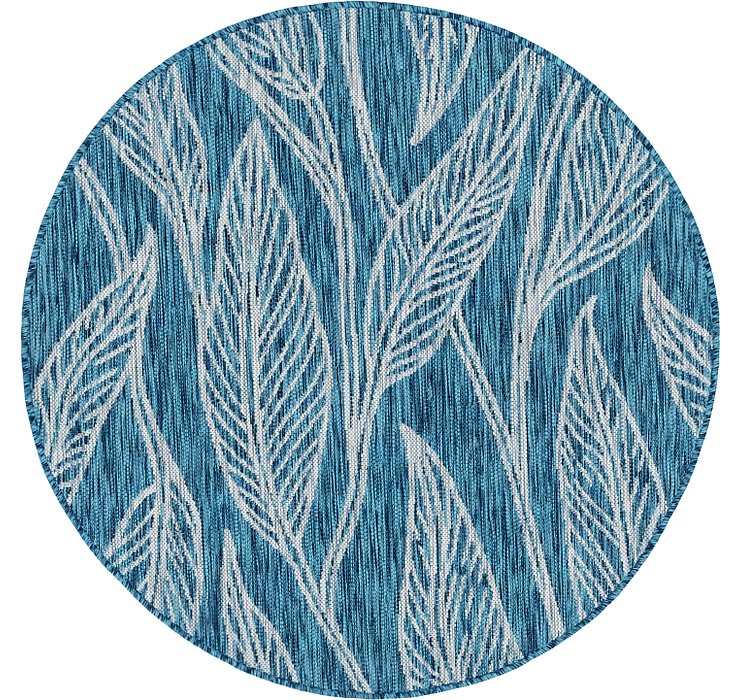 4' x 4' Outdoor Botanical Round...