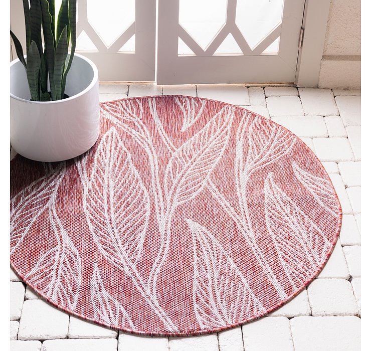 4' x 4' Outdoor Botanical Round...