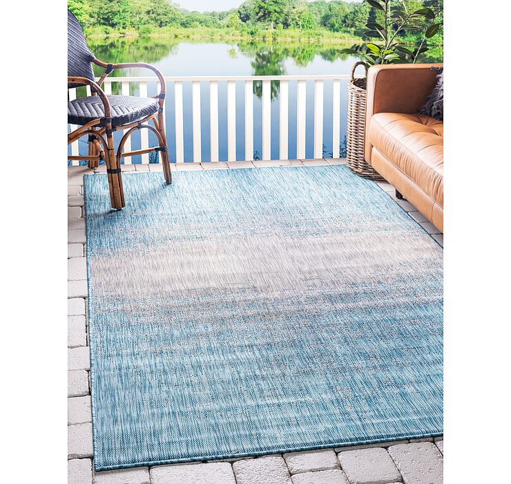 9' x 12' Outdoor Modern Rug