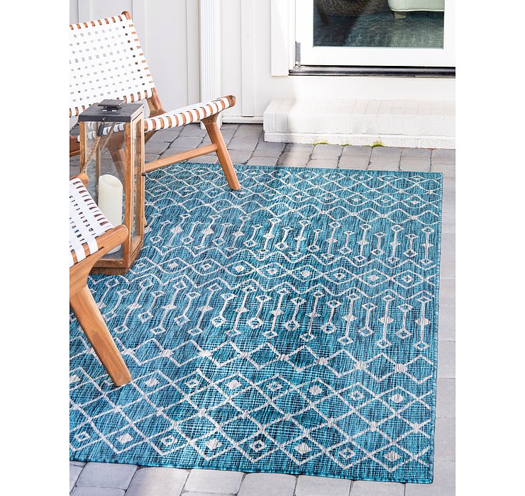 5' x 8' Outdoor Lattice Rug