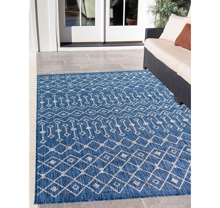 4' x 6' Outdoor Lattice Rug