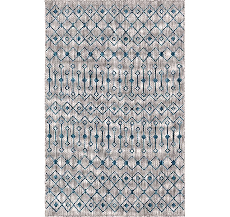 5' x 8' Outdoor Trellis Rug