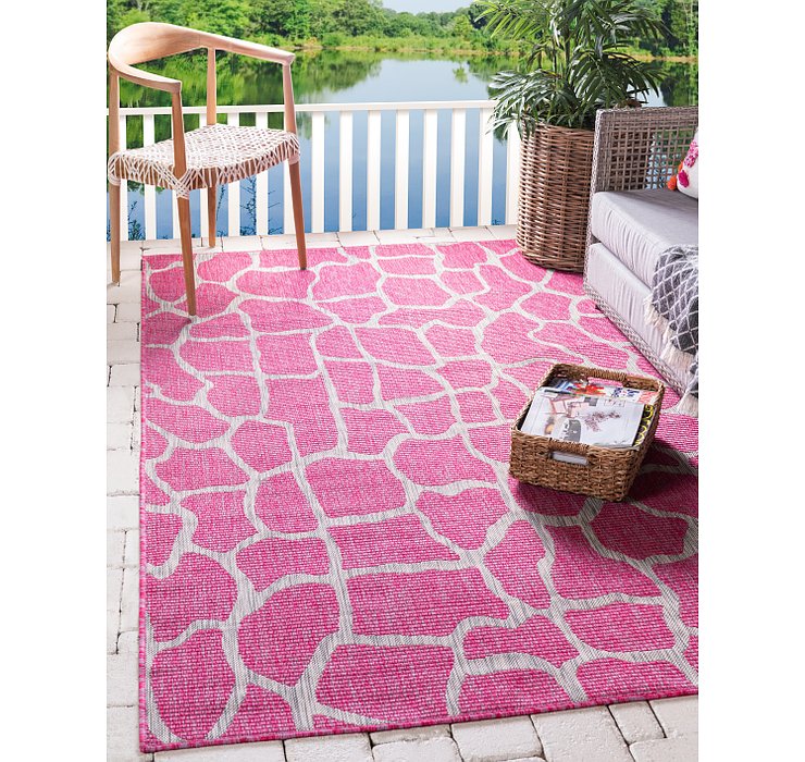 5' x 8' Outdoor Safari Rug