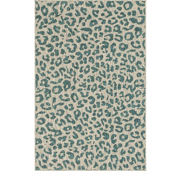 5' x 8' Outdoor Safari Rug