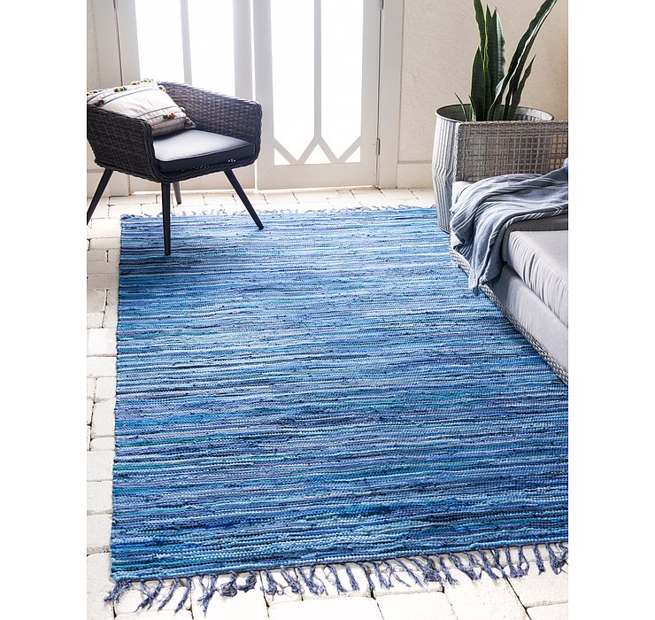 5' x 8' Chindi Cotton Rug