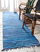 80cm x 300cm Chindi Cotton Runner Rug thumbnail image 1