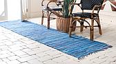 80cm x 300cm Chindi Cotton Runner Rug thumbnail image 2
