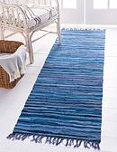 80cm x 300cm Chindi Cotton Runner Rug thumbnail image 11