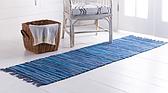80cm x 300cm Chindi Cotton Runner Rug thumbnail image 12