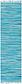 2' 7 x 9' 10 Chindi Cotton Runner Rug thumbnail