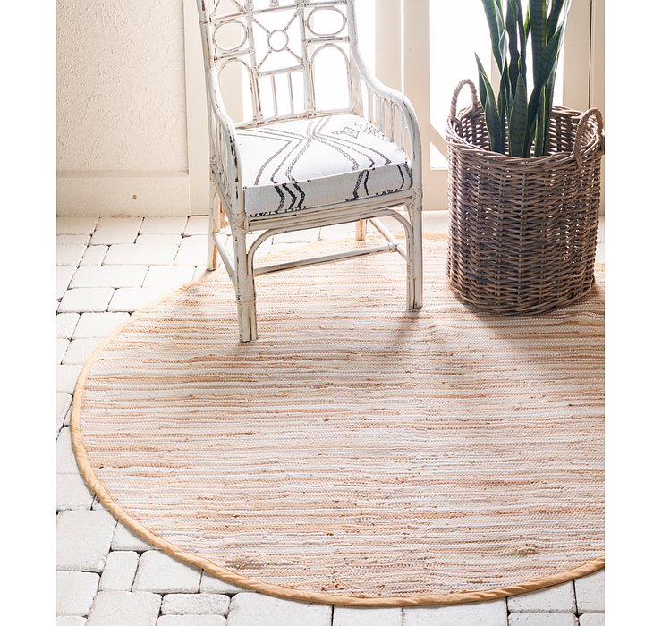 8' x 8' Chindi Cotton Round Rug