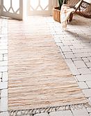 2' 7 x 9' 10 Chindi Cotton Runner Rug thumbnail image 1