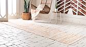 2' 7 x 9' 10 Chindi Cotton Runner Rug thumbnail image 2
