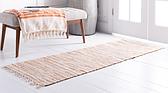 2' 7 x 9' 10 Chindi Cotton Runner Rug thumbnail image 9