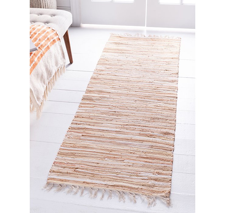 2' 7 x 9' 10 Chindi Cotton Runner Rug