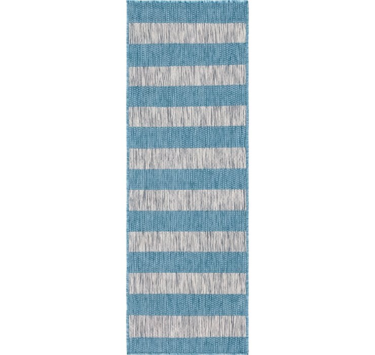 2' x 6' Outdoor Striped Runner ...