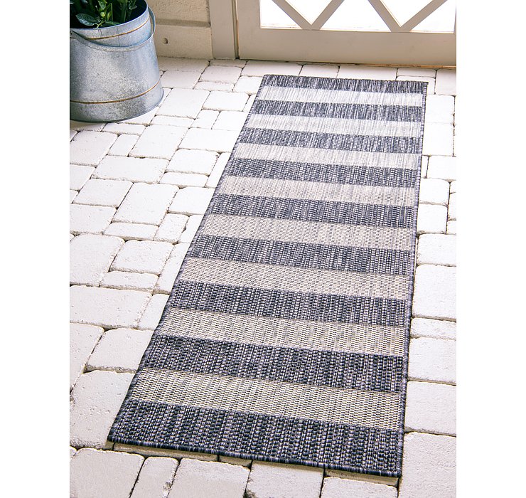 2' x 6' Outdoor Striped Runner ...